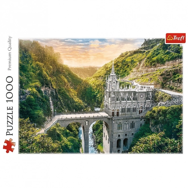 Trefl Puzzle Las Lajas Sanctuary 1000 Pieces