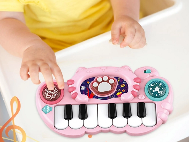 Interactive Colorful Baby Musical Keyboard