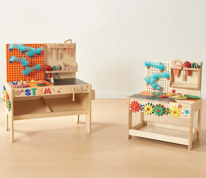 Wooden Workshop XXL Montessori STEM with Tools MASTERKIDZ