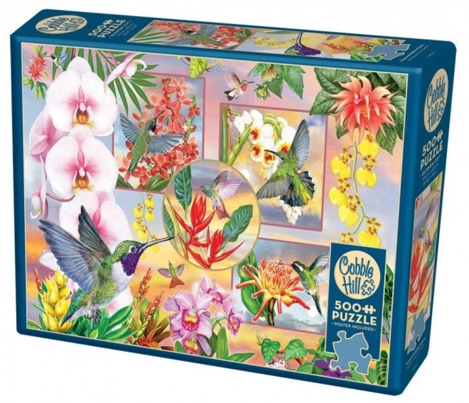 Cobble Hill Hummingbirds Puzzle 500 Pieces