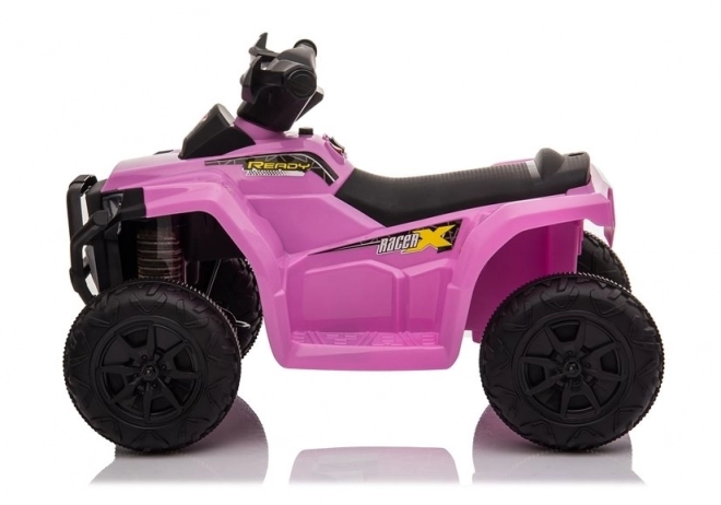 Pink Electric Ride-On Quad Bike