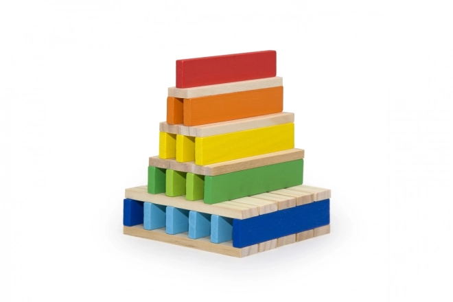 Wooden Building Blocks Set