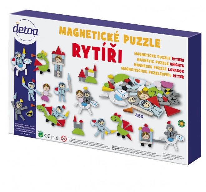 Detoa Magnetic Puzzle Knights