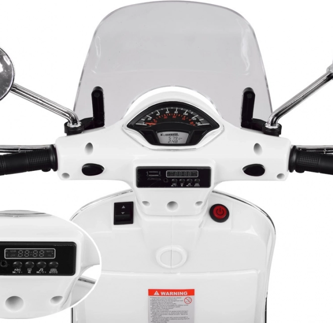 Elektrische scooter Vespa GTS Super voor kinderen