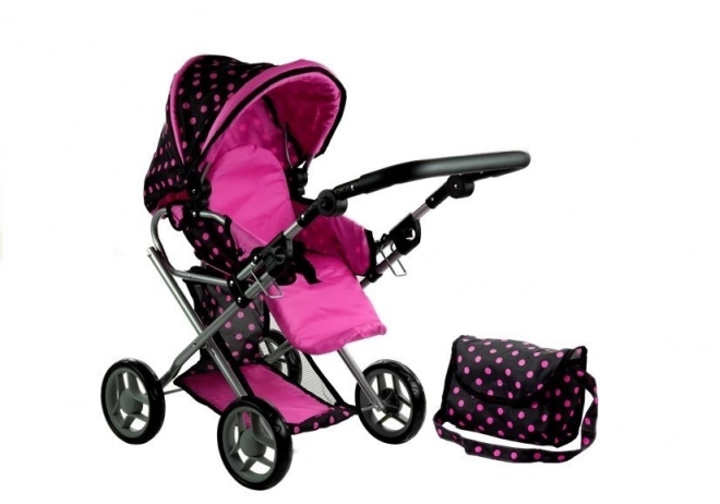 Alice doll pram with carrier and accessories