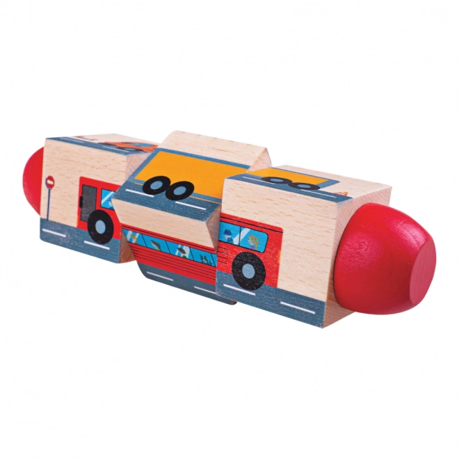 Bigjigs Toys Motor Skills Cylinder Transportation