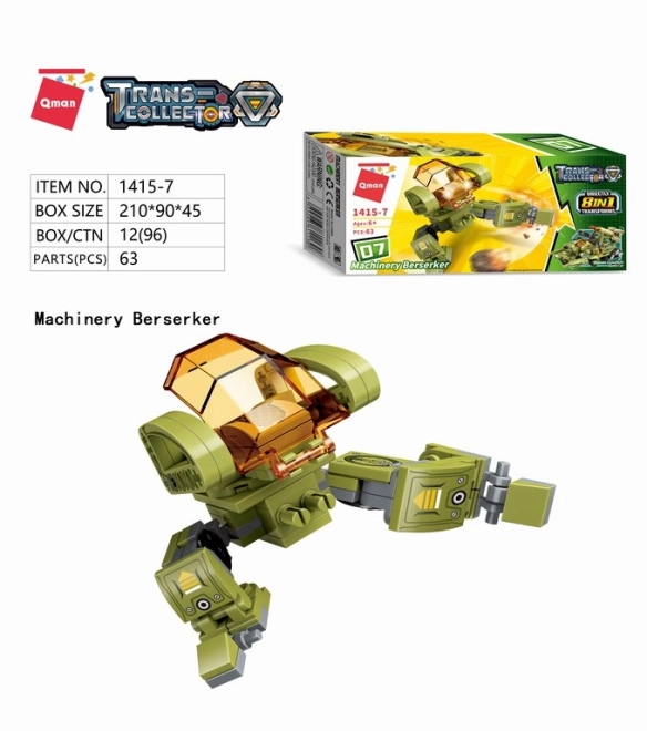 Qman Thunder Expedition Battle Car Set