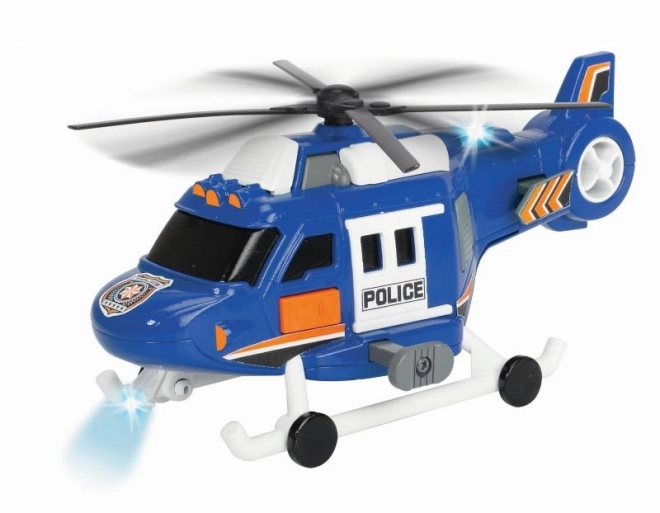 Police Helicopter Toy with Sound and Light Effects