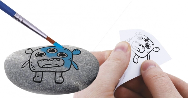 Pittura facile con modelli