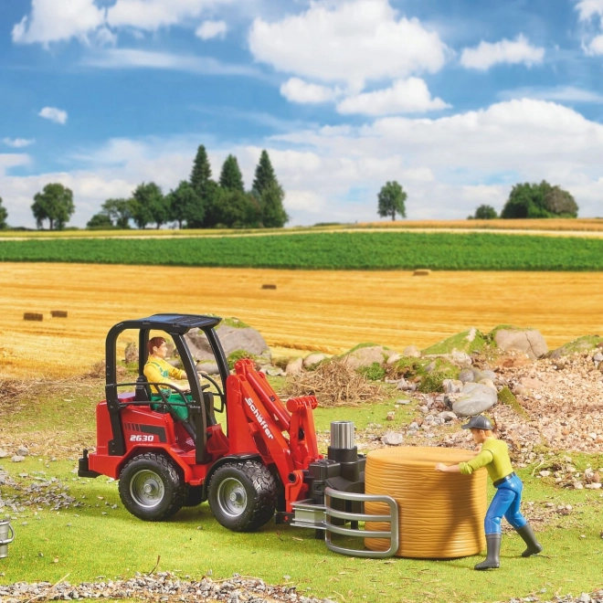 Front Loader with Bale Gripper