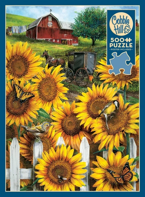 Cobble Hill Countryside Paradise 500 Piece Puzzle