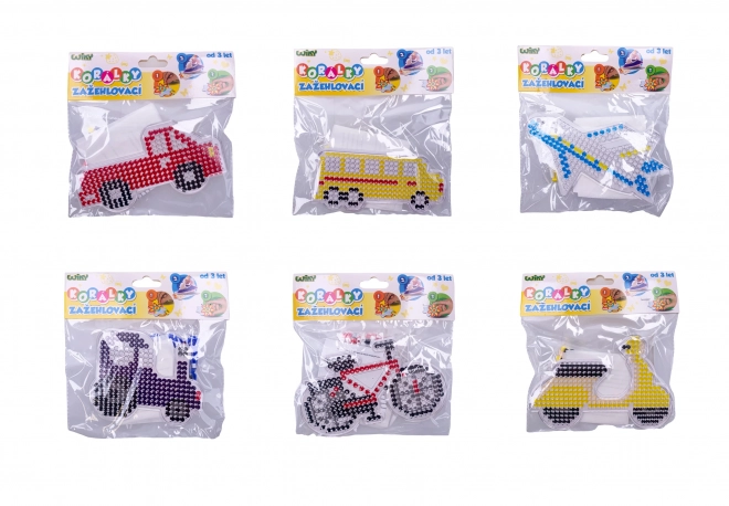 Fuse Bead Craft Set - Vehicles