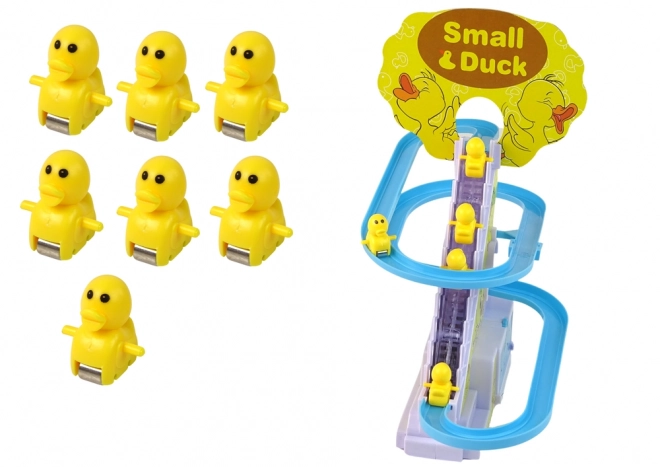 Educational Game Slide Duck Climbing Set