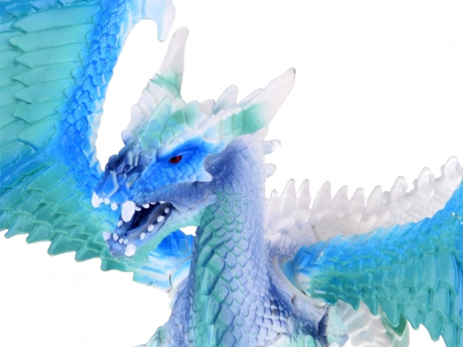 Ice Dragon Figure with Movable Wings