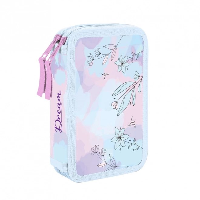 Hummingbird Two-tier School Pencil Case