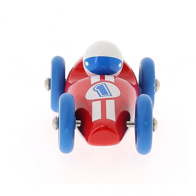 Vilac Racing Car Red with Blue Wheels