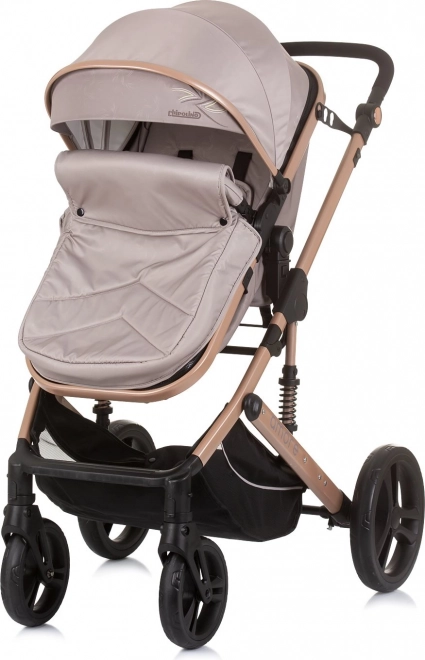 Chipolino stroller Amore 2-in-1 Jungle – Macadamia