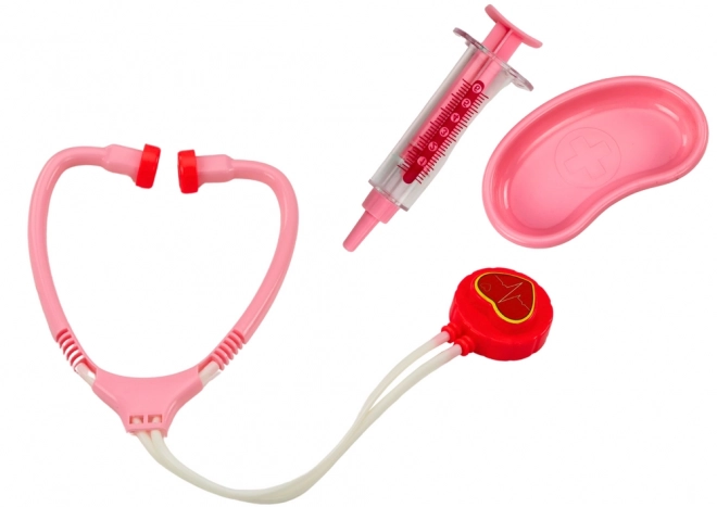 Children's Medical Tool Kit in Pink Case