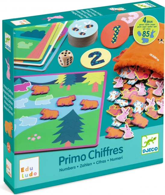 DJECO Counting Games Set – 123 Numbers