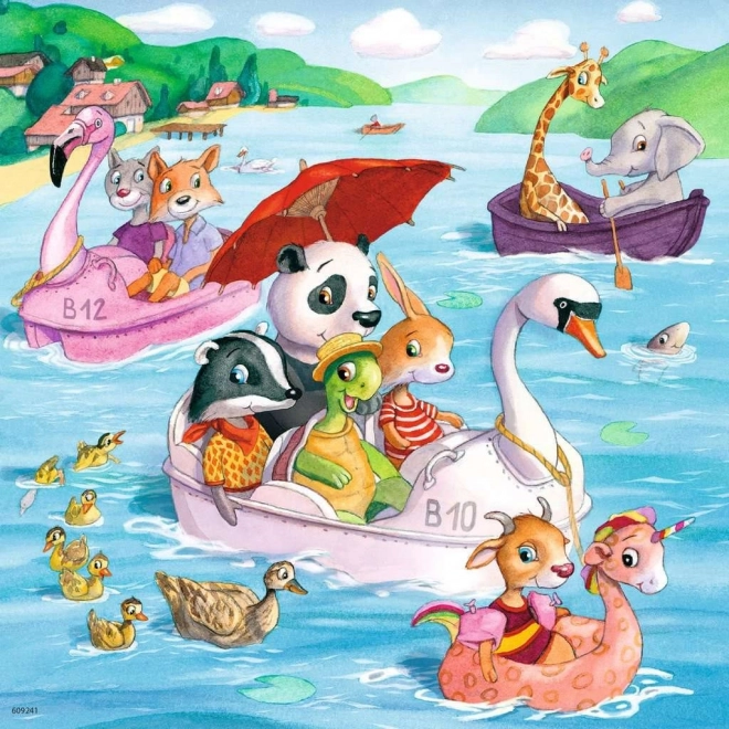 Ravensburger Animals and Watercraft Puzzle Set