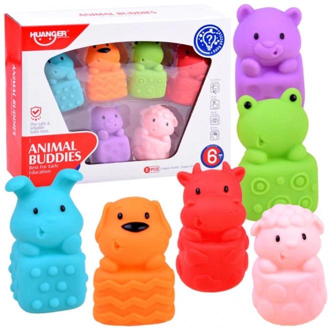 Rubber Water Play Bath Toys