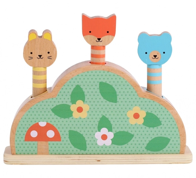 Wooden Pop-Up Toy Petit Friends