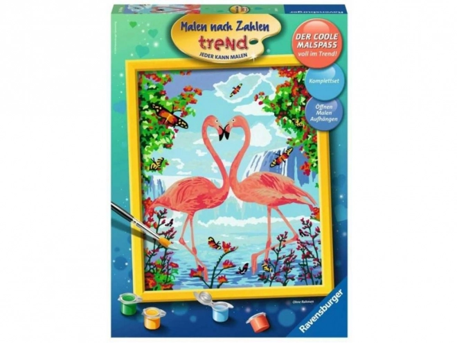 Paint Set - Love Flamingos