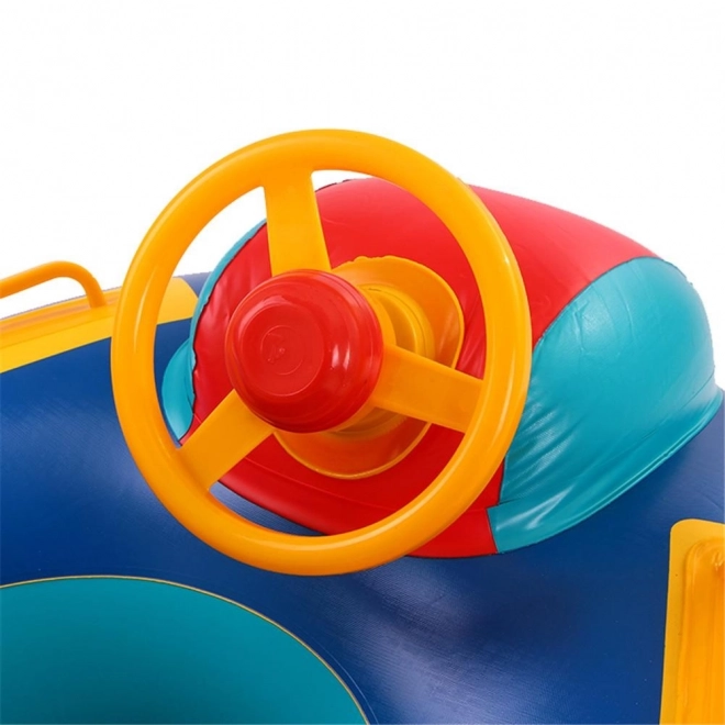 Inflatable Baby Float with Steering Wheel