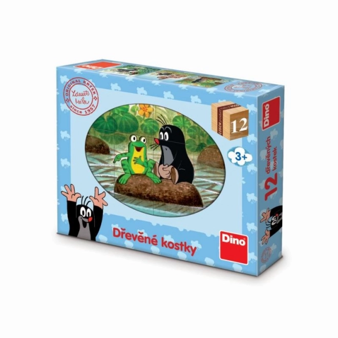 Krtek And Animals Wooden Blocks