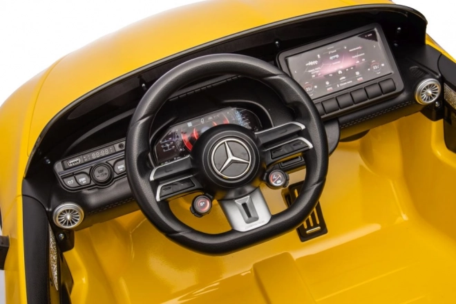 Electric Toy Car Mercedes AMG SL63 Yellow