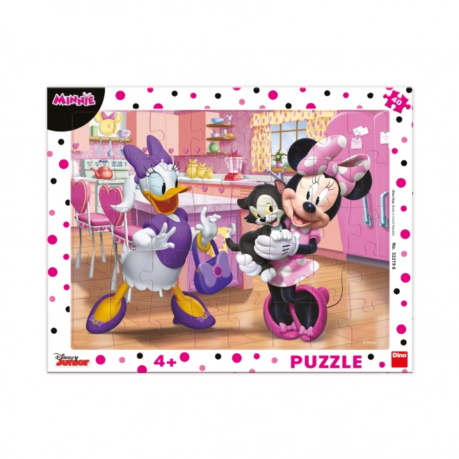 Dino Puzzle Minnie Has a New Pet 40 Pieces