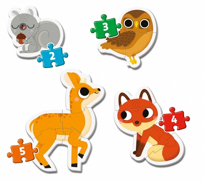 Forest Animals First Puzzle Set by Clementoni