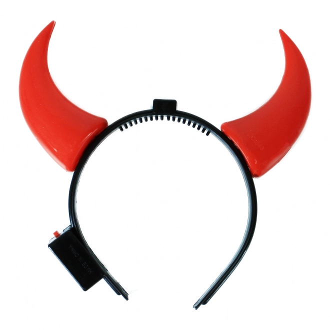 Glowing Devil Horns Headband