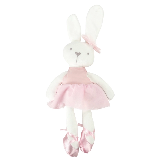 Plush Bunny in Pink Dress