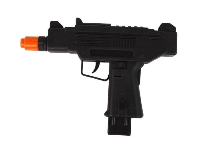 Children's Black Toy Gun with Vibration and Sound