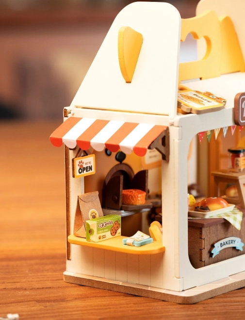 Miniature Bear's Bakery House by Robotime