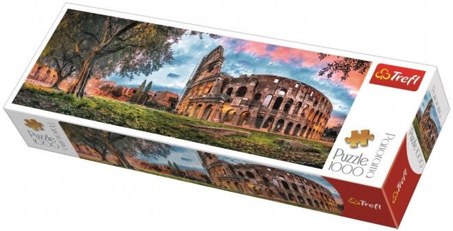 Morning View Panoramic Puzzle of the Colosseum