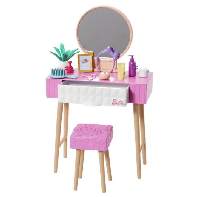 Barbie Stylish Furniture Set – Vanity Table