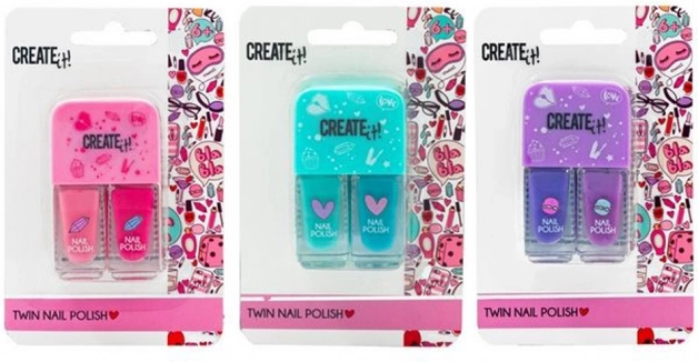 Vernis à ongles pour enfants TWIN Lollipopz, pelable et non toxique