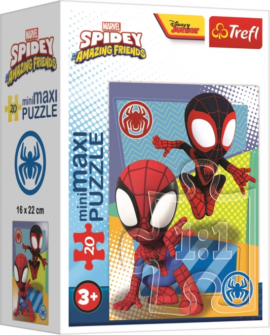 Amazing Spidey Puzzle with Hulk and Black Panther