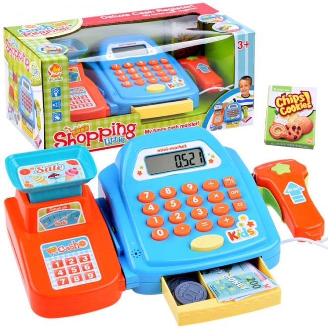 Toy Cash Register with Scale - Play Store Set – red