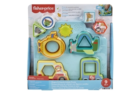 Fisher-Price Vehicles and Shapes Puzzle with Lights and Sounds