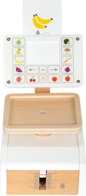 Wooden Weighing Scale for Kids