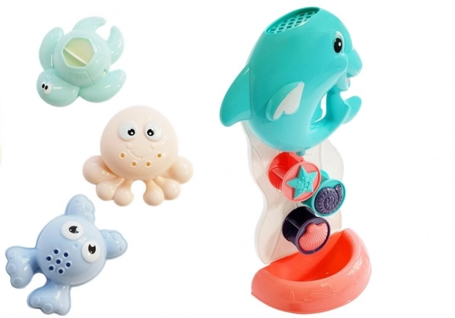 Bath Toys Sea Animals Set