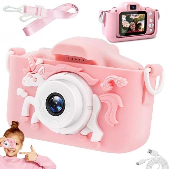 Kids Camera with Unicorn Games