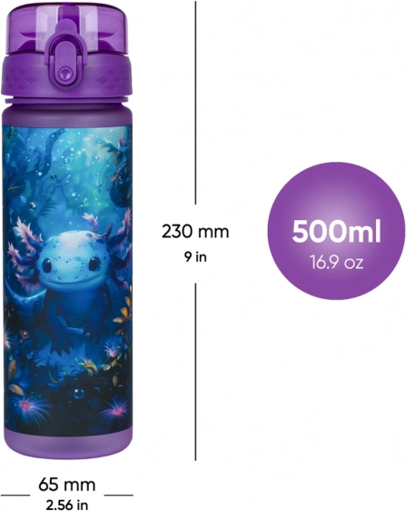 Tritan drinkfles Axolotl 500 ml