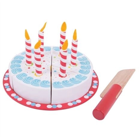 Bigjigs Toys Birthday Cake Set