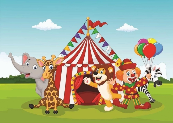 Art Puzzle Circus and Amusement Park Jigsaw Puzzle