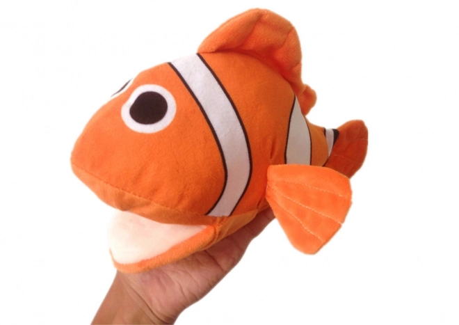 Plush Clownfish Hand Puppet