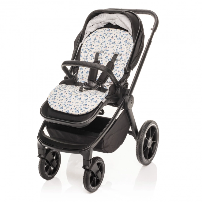 Stroller Memory Foam Liner Comfort Sailor Blue